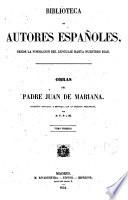 Obras del padre Juan de Mariana, 1