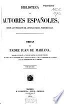 Obras del Padre Juan de Mariana
