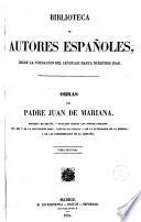 Obras del Padre Juan de Mariana