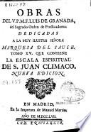 Obras del V.P.M.F. Luis de Granada del sagrado Orden de Predicadores ...