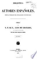 Obras del V. P. M. Fray Luis de Granada