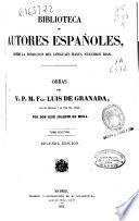 Obras del v.p.m. Fray Luis de Granada