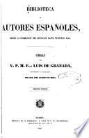 Obras del V. P. M. Fray Luis de Granada0
