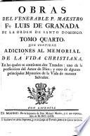 Obras del Venerable Fr. Luis de Granada