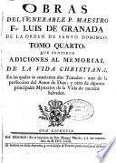 Obras del venerable P. Maestro Fr. Luis de Granada ...