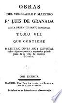 Obras del venerable p. maestro fr. Luis de Granada ...