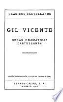 Obras dramáticas castellanas
