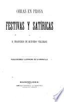 Obras en prosa, festivas y satíricas