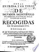Obras en prosa, y en verso de Salvador Iacinto Polo de Medina, ...