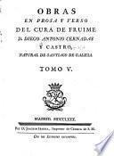 Obras en prosa y verso del Cura de Fruime Diego Antonio Cernadas y Castro