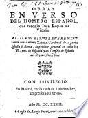 Obras en verso del Homero Español
