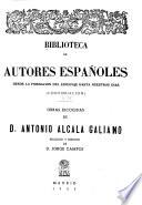 Obras escogidas de D. Antonio Alcalá Galiano