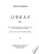 Obras: Estudios sobre don Rafael Delgado y su obra, por C. Aguilar Muñoz y M. Marin H. Poesías. Cuentos y notas. La Calandria. Angelina