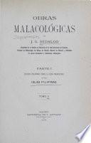 Obras malacológicas