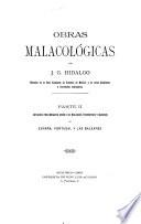 Obras malacológicas