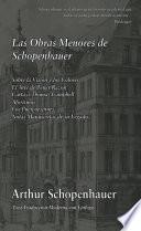 Obras menores de Schopenhauer: El arte de tener razón, Aforismos, notas manuscritas y Otros