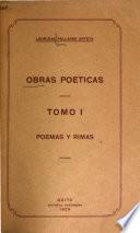 Obras poeticas de Leonidas Pallares Arteta ...