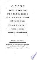 Obras poéticas: pts. 1-2. Ocios