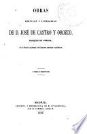 Obras poèticas y literarias de D. José de Castro y Orozco, Marqués de Gerona, 2