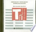 Observabilidad y controlabilidad en modelos de evolución