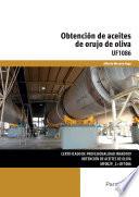 Obtención de aceites de orujo de oliva