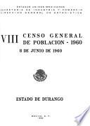 Octavo censo general de poblacion, 8 de junio de 1960