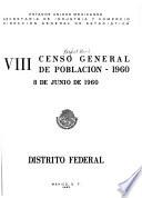 Octavo censo general de poblacion, 8 de junio de 1960