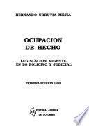 Ocupación de hecho