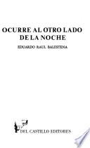 Ocurre al otro lado de la noche