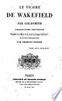 Oeuvres choisies de Goldsmith et de Sterne