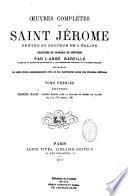 Oeuvres complètes de S. Jérôme