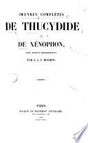 Oeuvres completes de Tucidides et de Xenophon