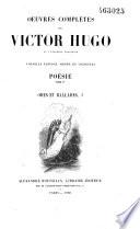 Oeuvres complètes de Victor Hugo ...