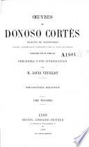 Oeuvres de Donoso Cortès ...