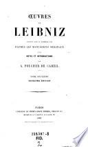 Oeuvres de Leibniz