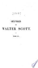 Oeuvres de Walter Scott