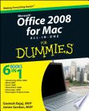 Office 2008 for Mac All-in-One For Dummies