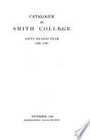 Official Circulars, Smith College