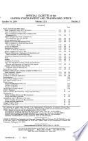 Official Gazette of the United States Patent and Trademark Office
