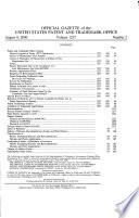 Official Gazette of the United States Patent and Trademark Office