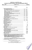 Official Gazette of the United States Patent and Trademark Office