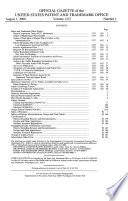 Official Gazette of the United States Patent and Trademark Office