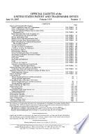 Official Gazette of the United States Patent and Trademark Office