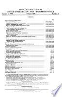 Official Gazette of the United States Patent and Trademark Office