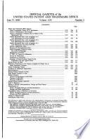 Official Gazette of the United States Patent and Trademark Office