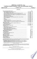Official Gazette of the United States Patent and Trademark Office
