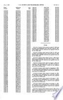 Official Gazette of the United States Patent and Trademark Office