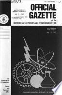 Official Gazette of the United States Patent and Trademark Office