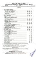 Official Gazette of the United States Patent and Trademark Office
