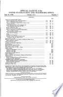 Official Gazette of the United States Patent and Trademark Office